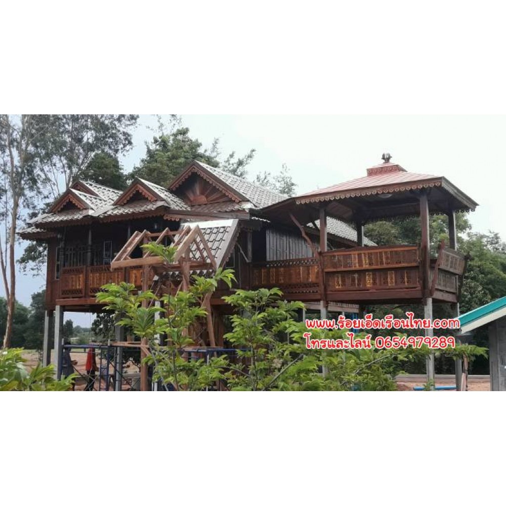 บ้านแฝดแบบที่29 ขนาด7.2×8.7 +ศาลาไม้ (ไม้จริงทั้งหลัง) บ้านแฝดแบบที่29 ขนาด7.2×8.7 +ศาลาไม้ (ไม้จริงทั้งหลัง)